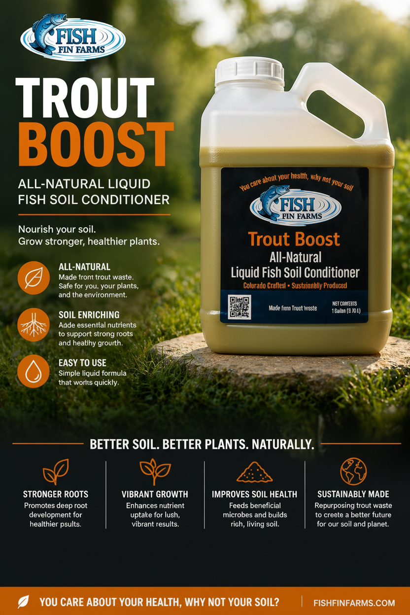 Trout Boost - All-Natural Liquid Soil Conditioner