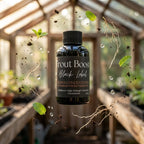 Trout Boost Black Label — super-concentrated soil conditioner, greenhouse hero